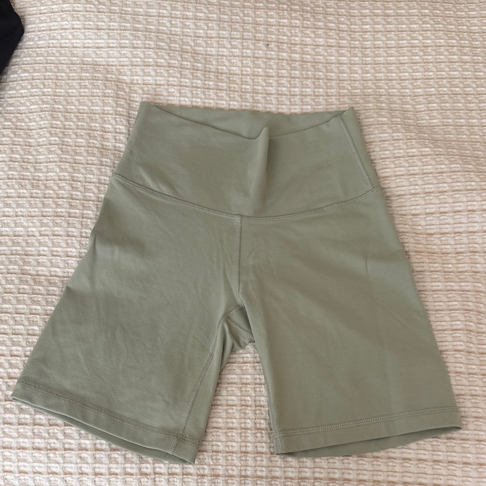 TNA Sage Green Athletic Shorts
